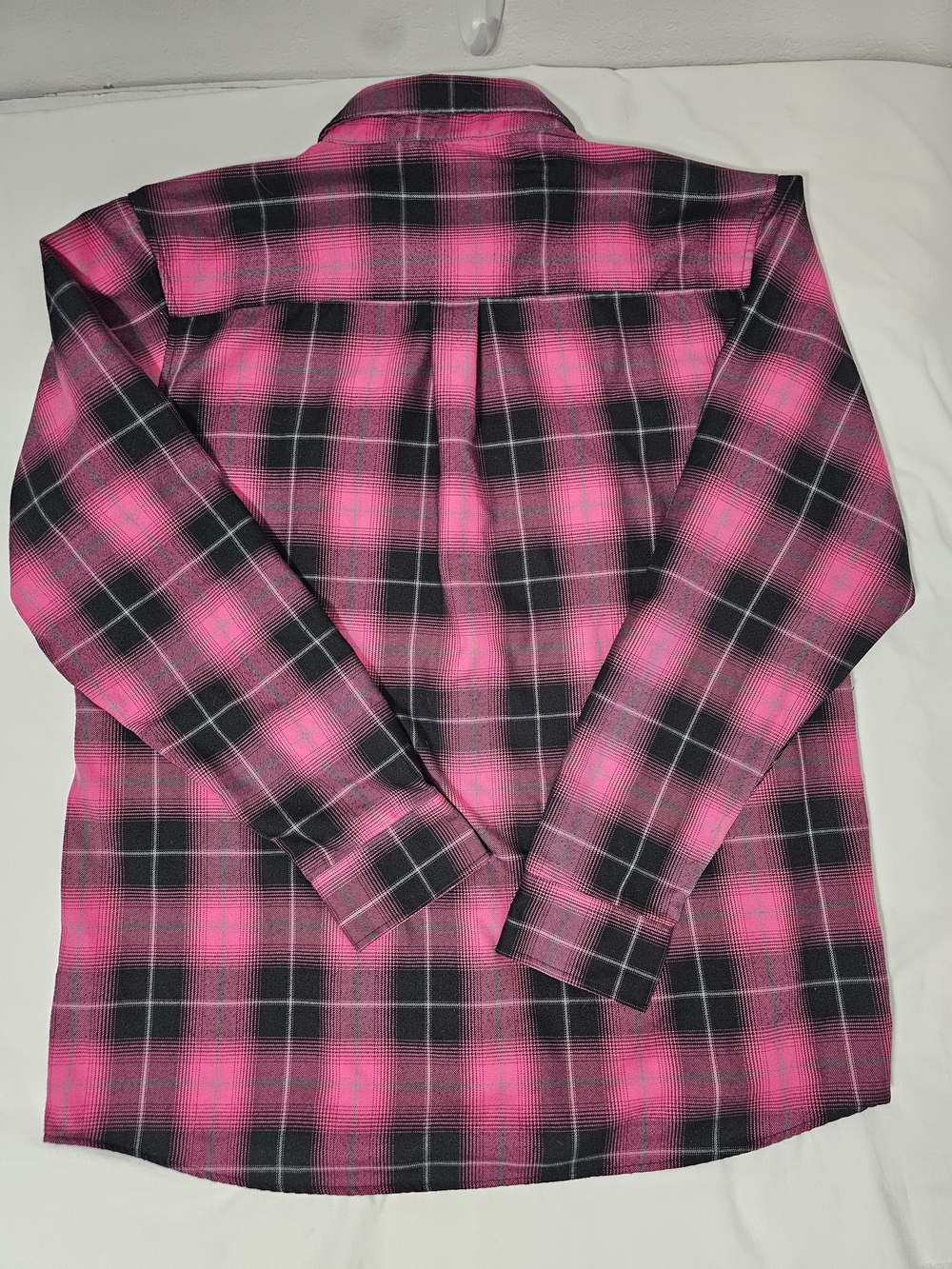 Dixxon Flannel Company The Warrioress Breast Cancer Awareness Plaid Shirt 2x - Picture 5 of 9